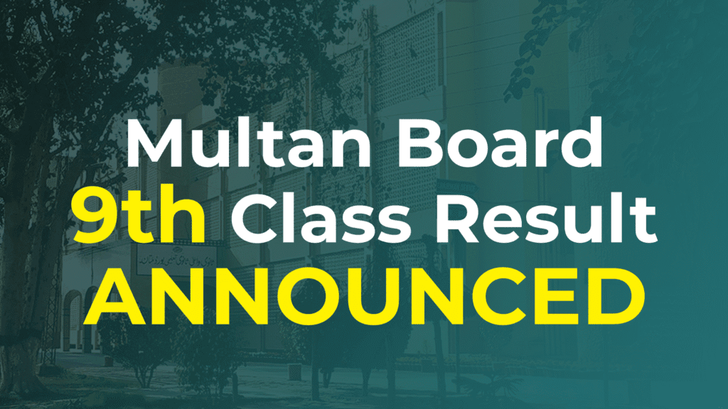 9th class result multan board