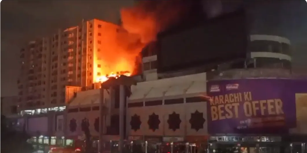 Millennium Mall Fire Today