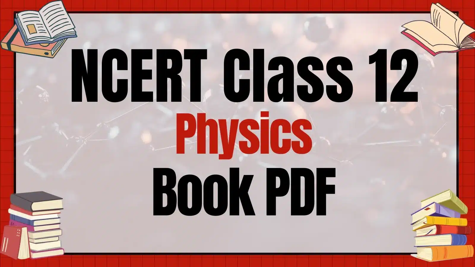 12th Class Physics Book PDF