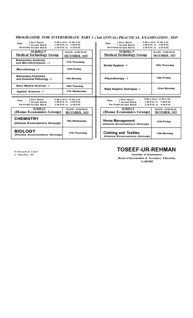 HSSC-Part-1-2-2nd-Annual-Date-Sheet-2025-Lahore-Board-4
